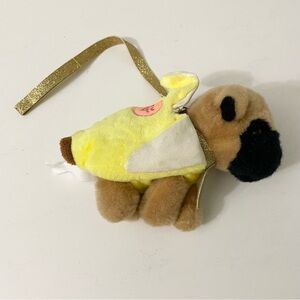 Gund Leashed Boxer Puppy Dog Beige White Mini Plush